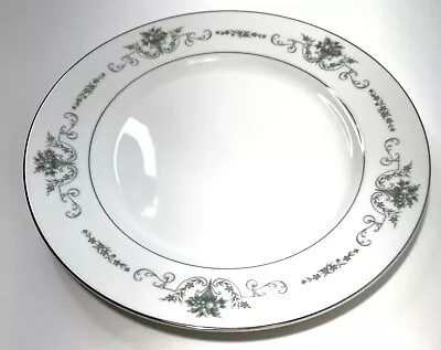 Buy Rose China Gainsborough Japan Green Platinum  10.25  Round Dinner Plate • 24.01£