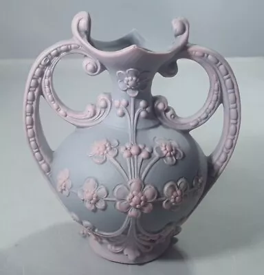 Buy Antique Art Nouveau Continental Porcelain Bisque Small Vase- Wunsiedel Bavaria?  • 28£