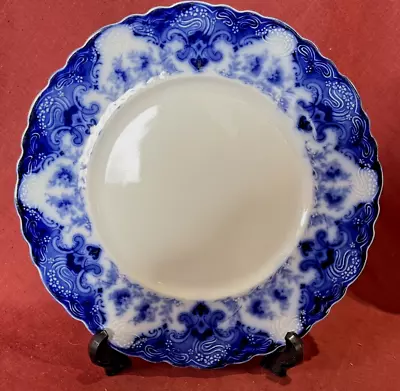 Buy Antique Alfred Meakin Regency Flow Blue 8.75  Lunch Plate Excellent Condition • 6.50£