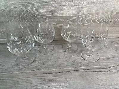 Buy Stuart Crystal Fine Brandy Glasses Set Of 4 Glass • 39.99£