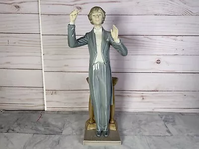 Buy Lladro Maestro Music Please Orchestra Conductor Figurine Gloss Finish 5196 • 47.24£