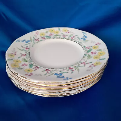 Buy 6 Plates Set - Vintage Tuscan Fine English Bone China • 20£