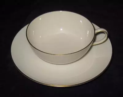 Buy KPM Porcelain Berlin URBINO Decor 05 Gold Rim Trude Petri, Cup & Saucer Set • 42.68£
