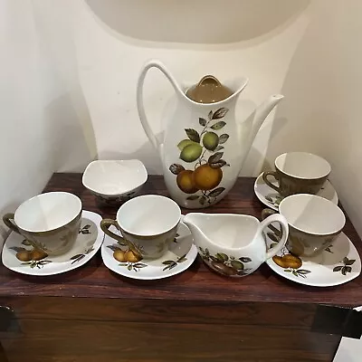 Buy Vintage Midwinter Oranges & Lemons Tea Coffee Set, Pot , Cups, Saucers. Jug Bowl • 20£