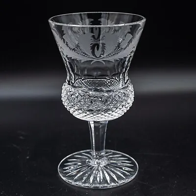 Buy READ Edinburgh Crystal Thistle Claret Wine Glass 4 1/2  - FREE USA SHIPPING • 52.18£
