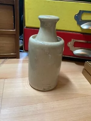 Buy Vintage Stone Bottle, The Pottery, Fulham. 5 Inches Tall • 6£