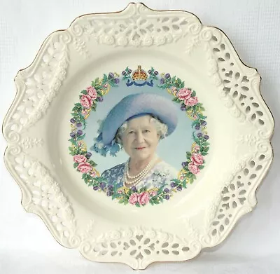 Buy Royal Creamware Limited Edition 10¾  Plate - Queen Mother's 100th Birthday • 9.95£