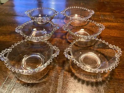 Buy Candlewick Vintage Crystal Glassware Set Of 6 • 142.08£