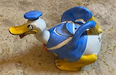 Buy Rare WADE HEATH 1930s Art Deco Walt Disney Pottery Donald Duck Tea Pot Ornament. • 145£