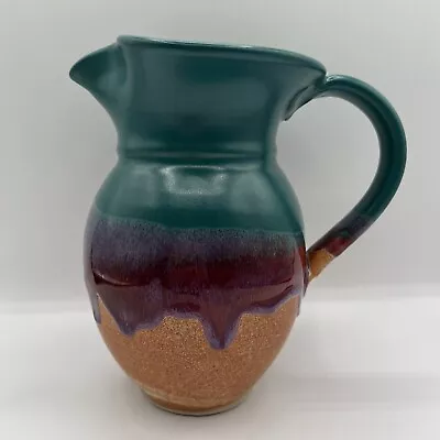 Buy Vintage Walt Glass Pitcher Studio Art Pottery 7.25  Texas Art Pottery • 28.82£