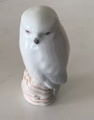 Buy Ex. Rare Vintage Royal Copenhagen Charming 113 Snowy Owl Figurine  • 89£