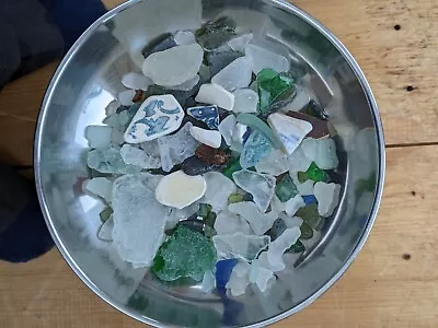 Buy 400g Bulk Mixed Sea Glass, Pottery Jewellery & Crafts -from  Wester Ross Beaches • 9£