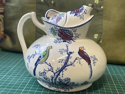 Buy Antique Wood & Sons Abram Patent Cosy Pot Teapot C.1920s Oriental Birds Pattern • 7£