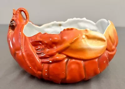 Buy Antique Royal Bayreuth Bavarian Porcelain Lobster Dish 7x5x4.75” • 47.43£