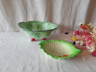 Buy Beswick Ware Dish Bowl Cherry Tomato And Lettuce Leaf And Farmers Market Bowl • 19.99£