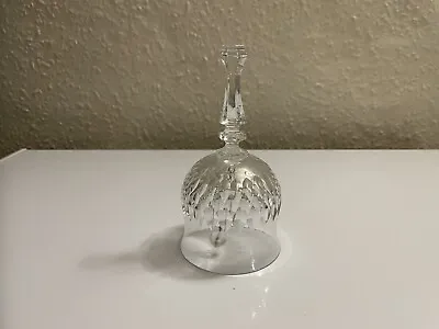 Buy Small Vintage Crystal Cut Glass Bell • 10£