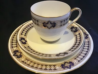 Buy Vintage Cauldon Ltd Bone China Tea Or Coffee Cup / Saucer / Side Plate Trio. • 10£