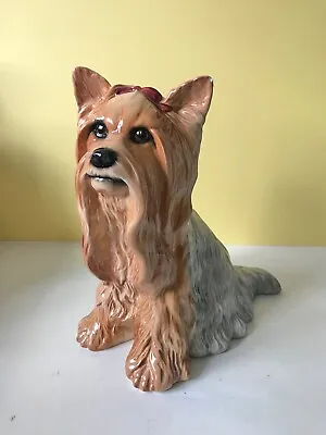 Buy Beswick Large Fireside Yorkshire Terrier Dog Figurine - Small Chip On Ear. • 28£