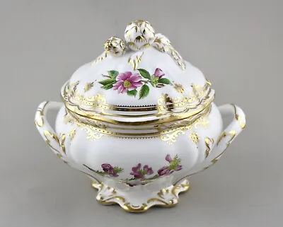 Buy Spode China England Stafford Flowers Y8519 Sauce Tureen & Cover Excellent! • 450£