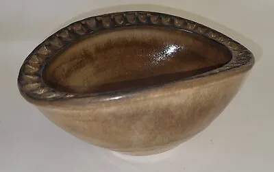 Buy Iden Pottery Rye Sussex Eliptical Bowl / Dish 1965+ • 5.99£