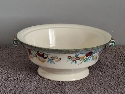 Buy Post War Mintons Vintage Ceramic Bowl Floral Design Exclusive To Harrods Used • 24.99£