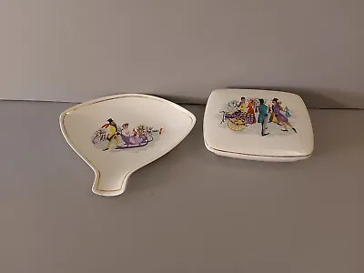 Buy Vintage Bristol Pottery ''The Great Freeze'' Trinket And Dish, VGC, ON OFFERS • 12.50£