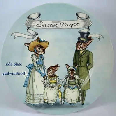 Buy NEW Royal Stafford Easter Fayre Rabbits Bunny Side Plate Single • 10.99£
