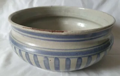 Buy Early Poole Large Bowl, Circa 1920’s, Carter Stabler Adams,  Portuguese Stripes • 100£