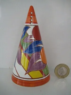 Buy Clarice Cliff Berries Art Deco Conical Sugar Sifter Shaker Bradex Wedgwood Ld Ed • 74.99£