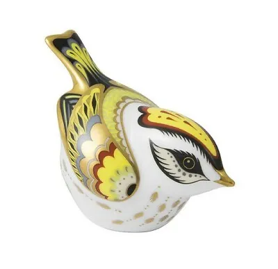 Buy Royal Crown Derby Flamecrest Vibrant Retro Bird Paperweight - New - '1st'  Boxed • 85£