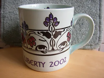Buy MINT Liberty Of London Year Mug 2002 Poole Pottery Coffee Cup 22nd Birthday Gift • 16.50£