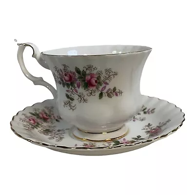 Buy Royal Albert Lavender Miniature Rose Bone China Cup & Saucer England Teacup Set • 31.21£