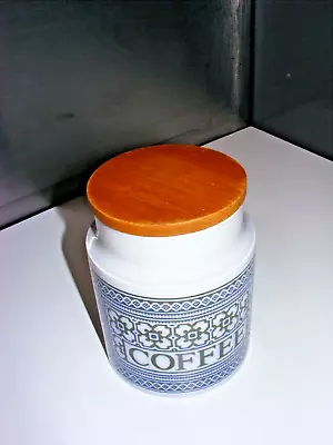 Buy Vintage Retro Hornsea Tapestry Coffee Storage Jar.  C1970. VGC • 7.99£
