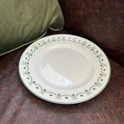 Buy Foley China (EB&Co) - Green Bows 7  Tea / Side Plate - 1930's VGC • 4.99£