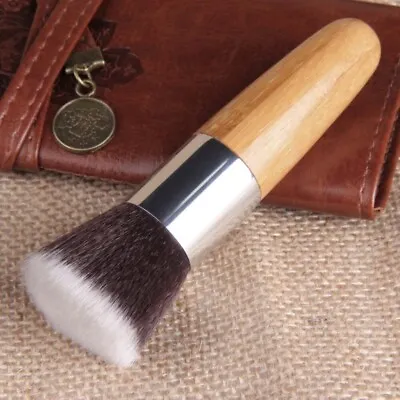 Buy Professional Makeup Foundation Brush Cosmetic Kabuki Blending Flat Top Brushes • 3.99£