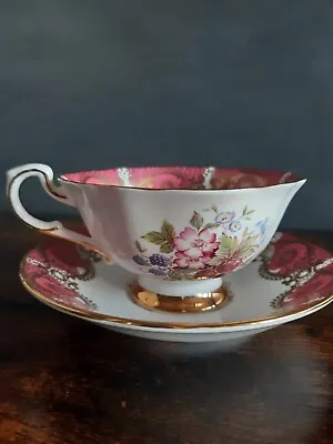 Buy Vintage Paragon China Cup & Saucer, Royal Appointment To Her Majesty The Queen  • 49.99£