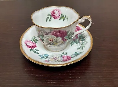 Buy Floral Vintage Teacup, English China Royal Standard Irish Elegance Pattern, Cup  • 26.55£