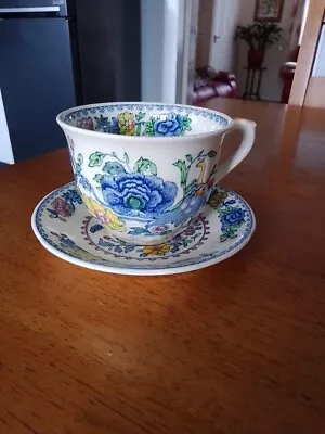 Buy Vintage Breakfast Tea Cup & Saucer.  Masons Pottery, Regency Design.. • 12£