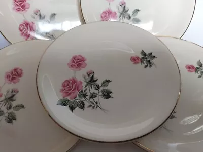 Buy Royalty Ware ROSE DEMURE Staffordshire Set Of Plates • 1.99£