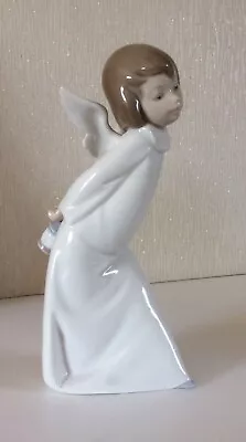 Buy Lladro Figurine - Angel /Cherub With Lamp #4960 Ideal Xmas Gift • 55£