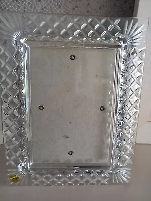 Buy Beautifully Cut Irish Tyrone Crystal Photo/Picture Frame -  5ins X 3.5ins Photo • 12.50£