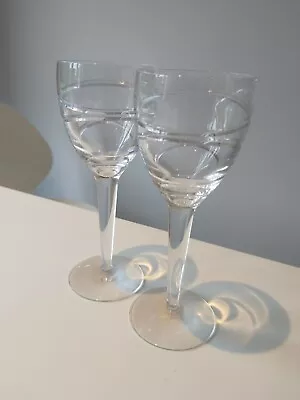 Buy A Pair Of Stuart Crystal Jasper Conran Aura Large Wine Glasses 10 Inch, 25cm • 80£