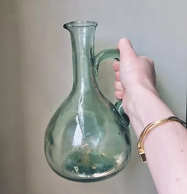 Buy Glass Jug Vase Antique Glassware Victorian • 19.95£