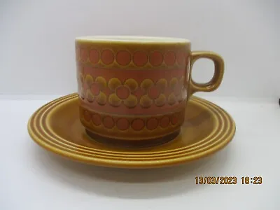 Buy 2 Vintage Hornsea Saffron  Tea Cups And Saucers John Clappison • 9.99£