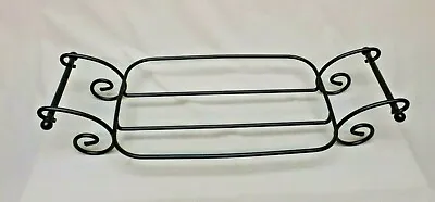 Buy Longaberger Foundry Wrought Iron 9 X 13 Baking Dish Caddy Serving Stand • 52.75£