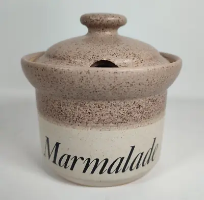 Buy John Hermansen Stoneware Marmalade Pot With Lid • 7.99£