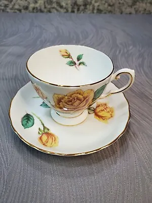 Buy Vtg TUSCAN BONE CHINA TEACUP AND SAUCER MADE IN ENGLAND • 9.49£