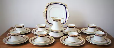 Buy Antique Royal Albert Crown China Tea Set 27 Piece Set 6623 England Royal Albert • 150£