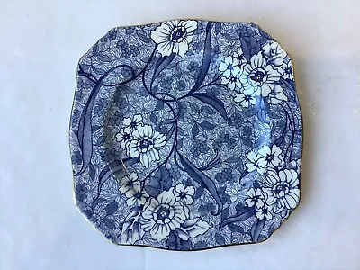 Buy Royal Winton Blue & White Floral  Chintz Coaster • 6.95£