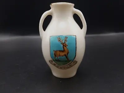 Buy Goss Crested China - BUXTON Crest - Exeter Vase - Goss. • 5.75£